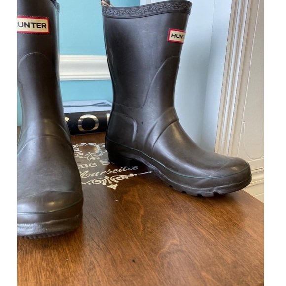 Hunter 5, Brown Mid Height Boots - Picture 11 of 11